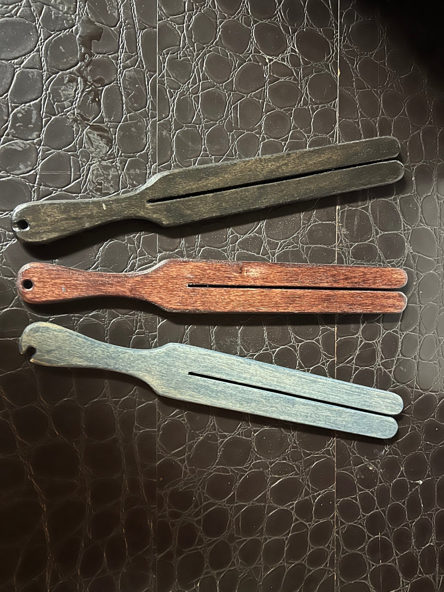Wooden paddles