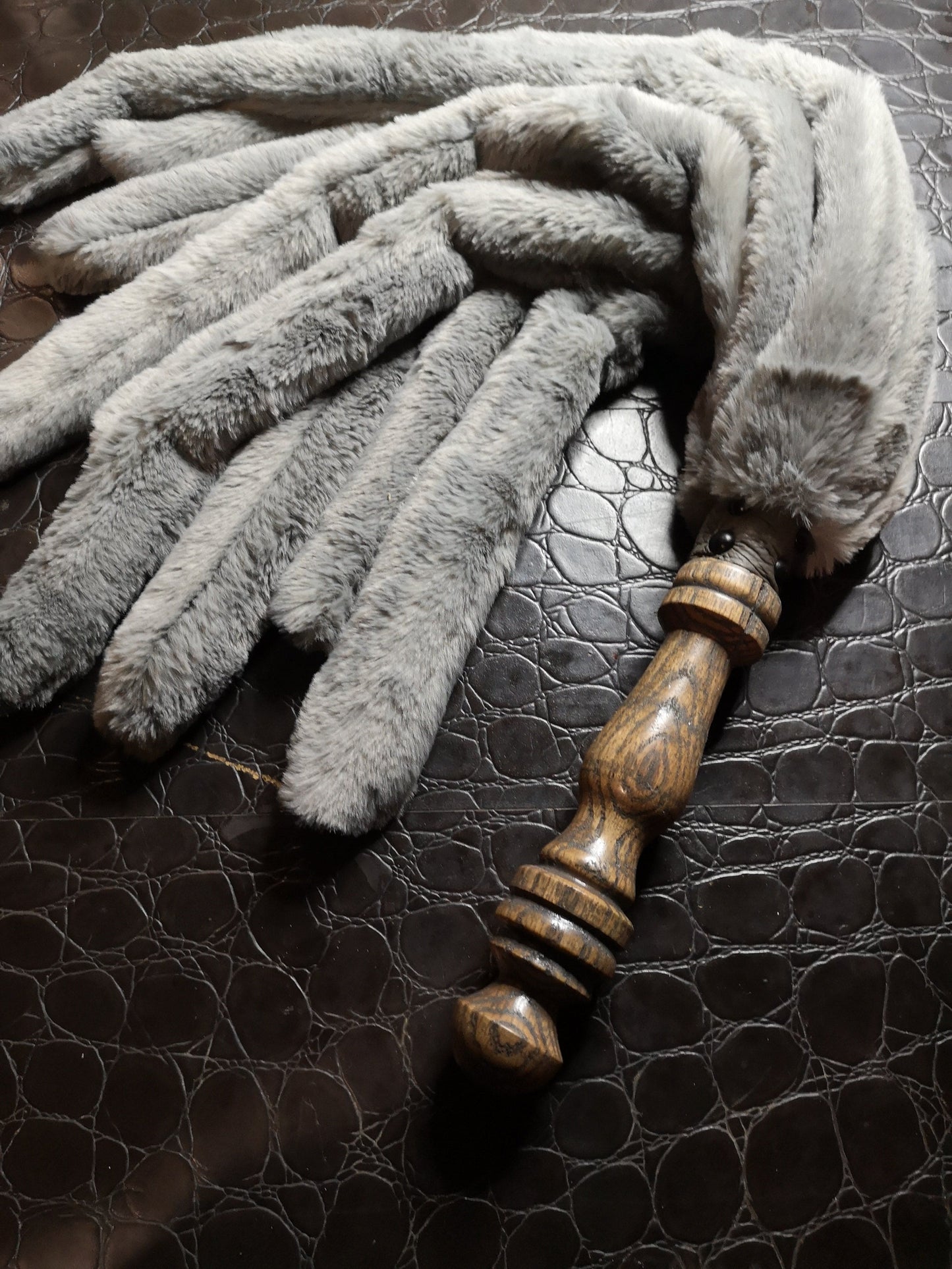 "Cloud 9" weighted fluffy flogger