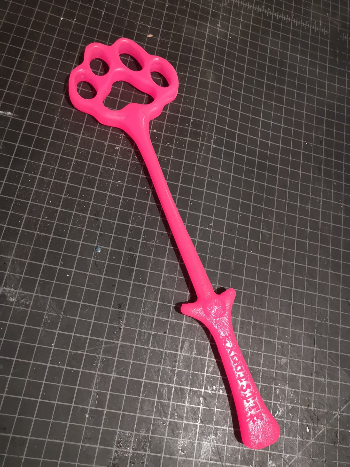 Paw polyurethane (flexible) marking Paddle