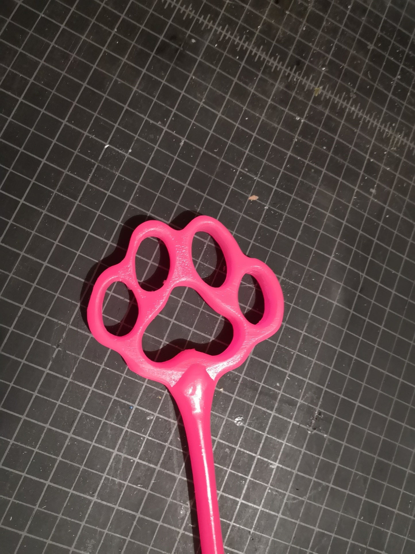 Paw polyurethane (flexible) marking Paddle