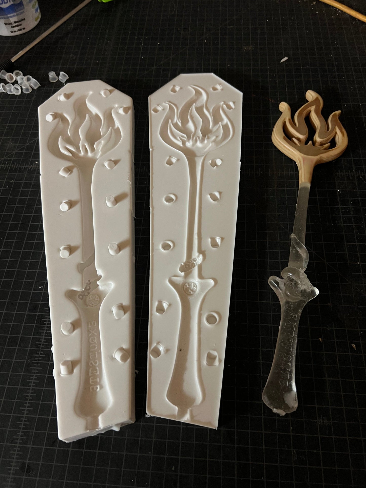 Flame Polyurethane (flexible) marking paddle