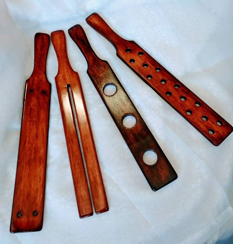 Wooden paddles