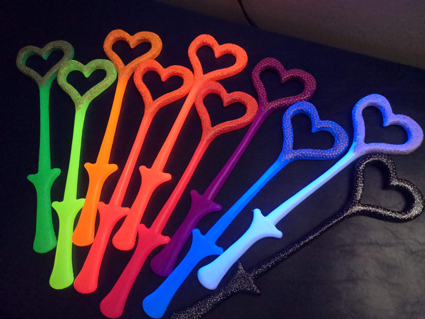 Heart Polyurethane (flexible) marking Paddle