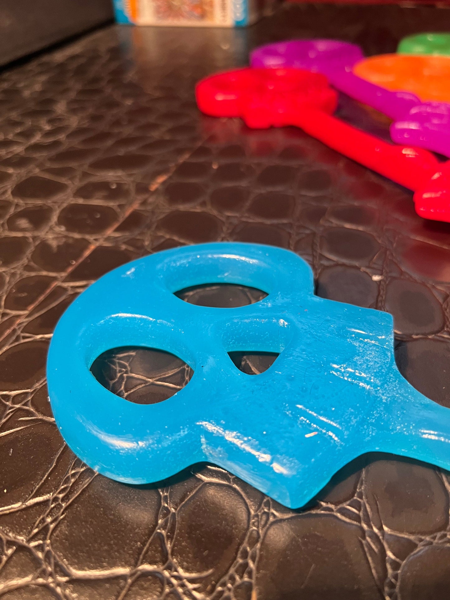 “Sugar skull” polyurethane (flexible) marking paddles