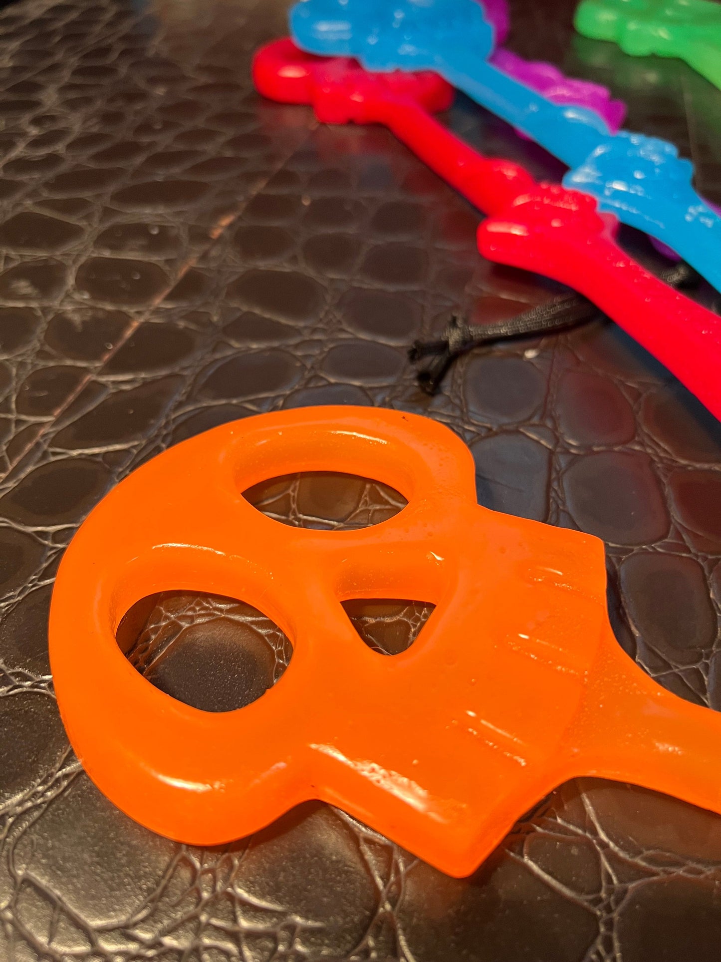 “Sugar skull” polyurethane (flexible) marking paddles