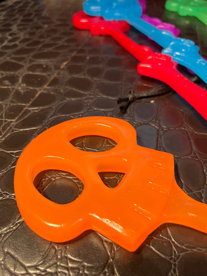 “Sugar skull” polyurethane (flexible) marking paddles