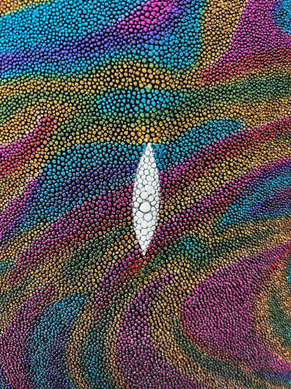 Stingray paddle on our wooden cores